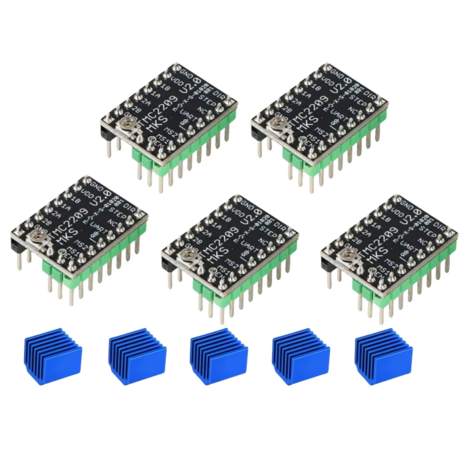 Mks Sgen - Драйвер шагового двигателя MKS TMC2209, Skr
