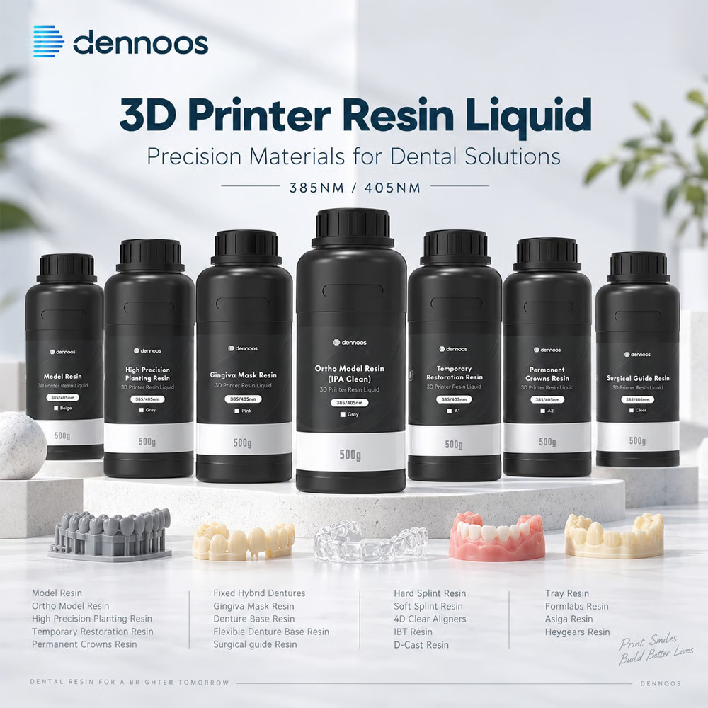 Resin Printer - 3D-принтер для стоматологических моделей: ортодонтические постоянные