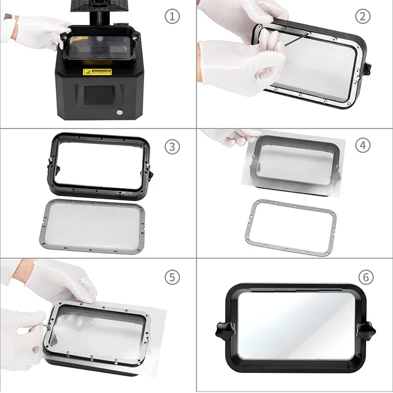 3D Printer Stand - 2 шт. FEP-пленка 5,5 дюйма 200*140