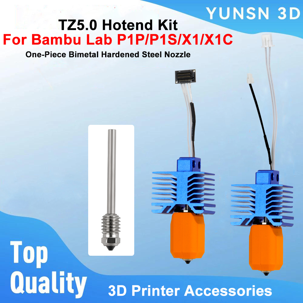 Hotend 0.4Mm - Комплект хотэнда TZ5.0 для Bambu Lab