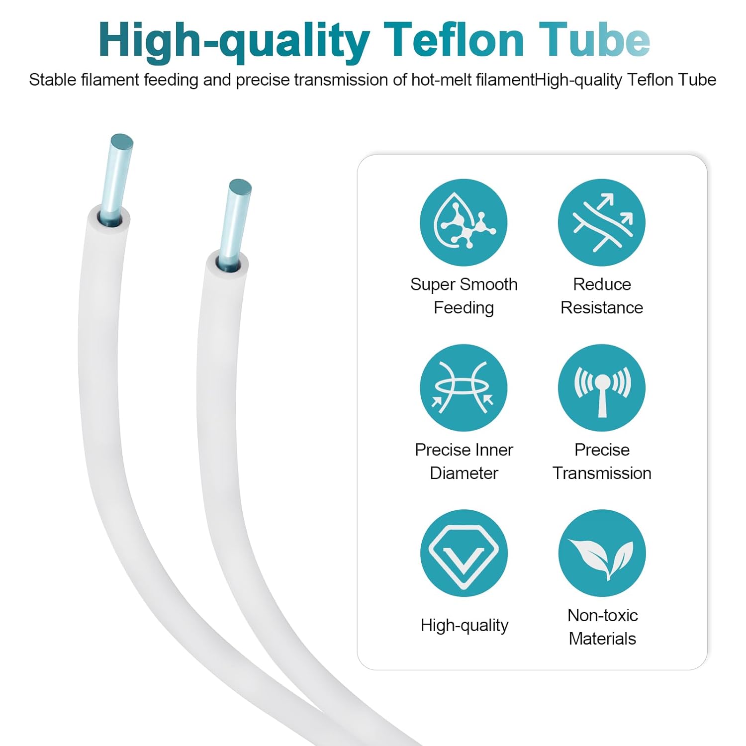 Трубка из ПТФЭ для Bambu Lab P – обзор и цена Bowden Tube