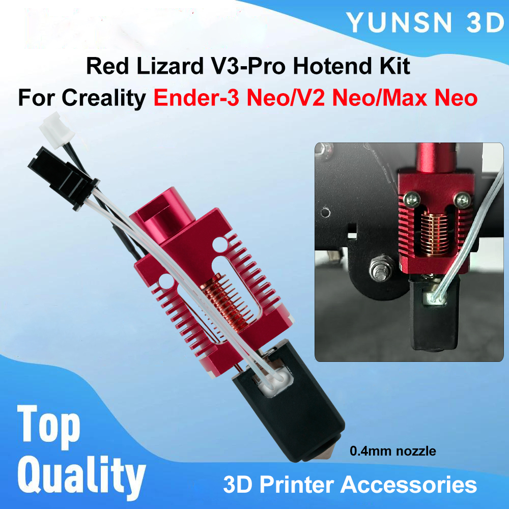 Комплект хотэнда для Creality  – обзор и цена Hotend 0.4Mm