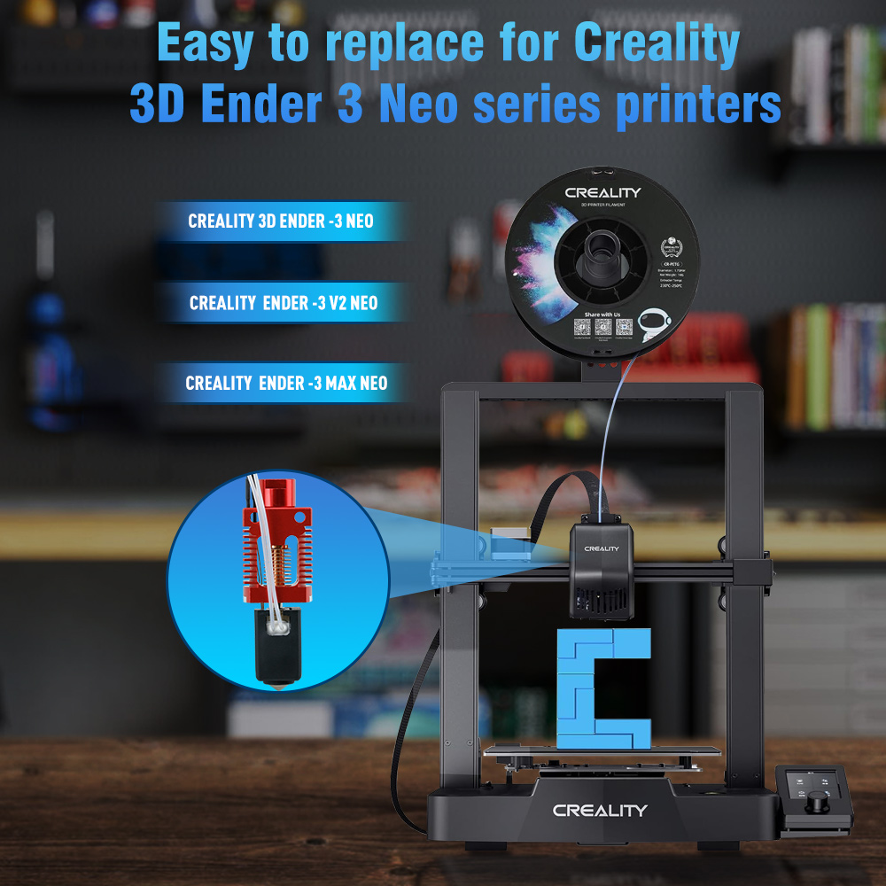 Комплект хотэнда для Creality  – обзор и цена Hotend 0.4Mm