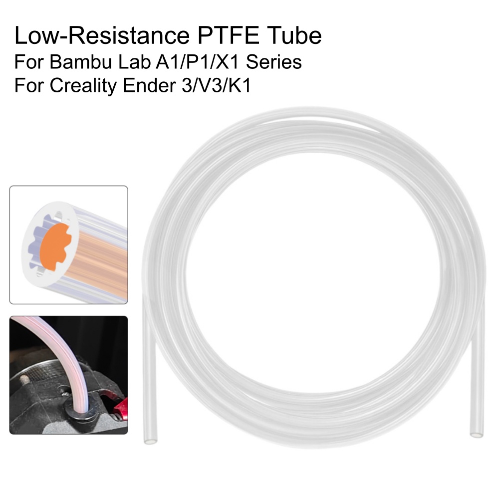 Трубка из ПТФЭ в форме звезды, – обзор и цена Bowden Tube