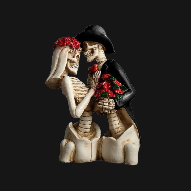 Фигурка «Скелеты жениха и неве – обзор и цена Resin
