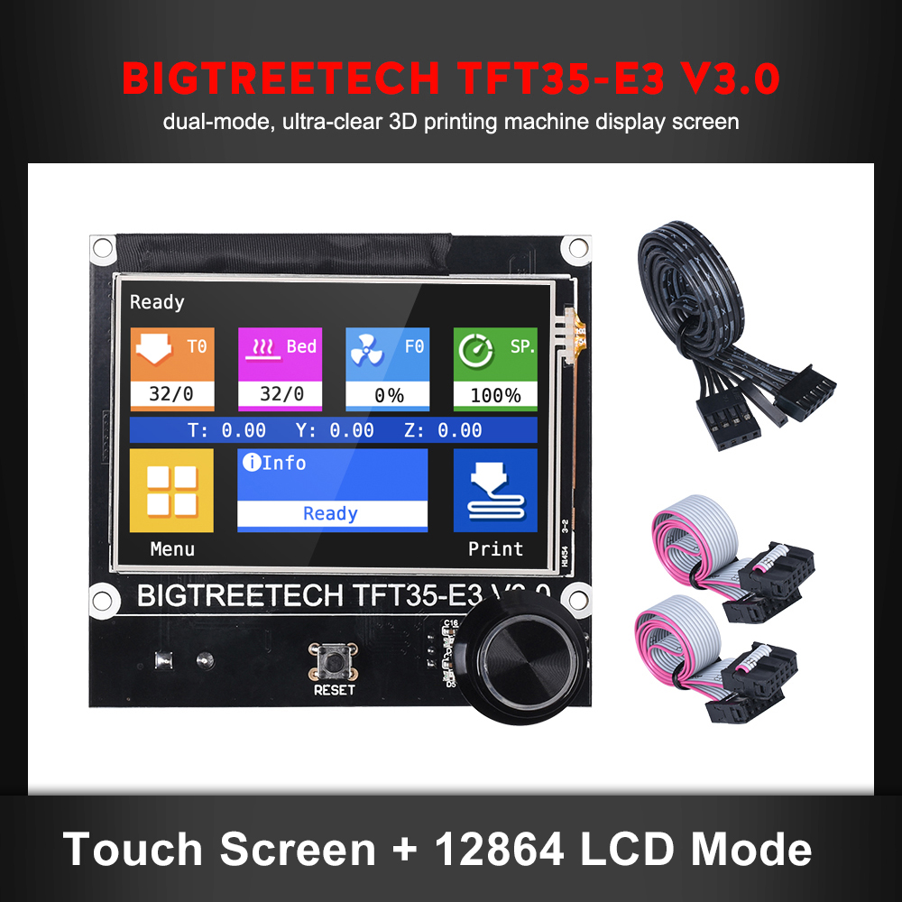 BIGTREETECH TFT35 E3 V3.0 3D-п – обзор и цена Skr Mini E3