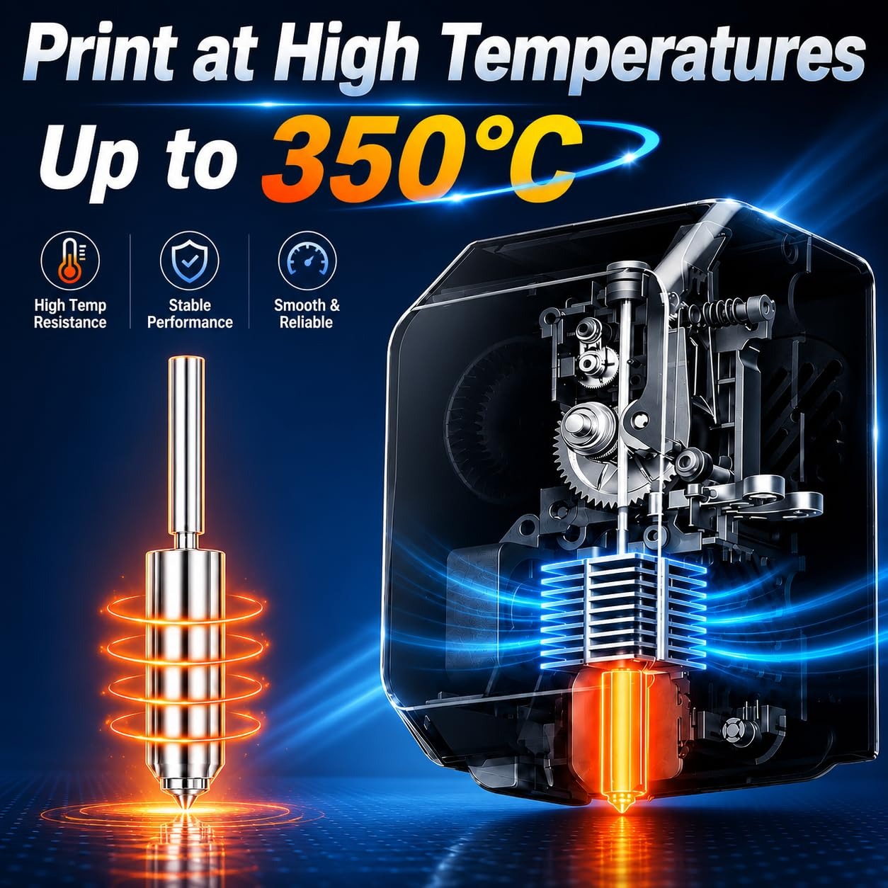 Насадки из закаленной стали дл – обзор и цена Hotend 0.4Mm