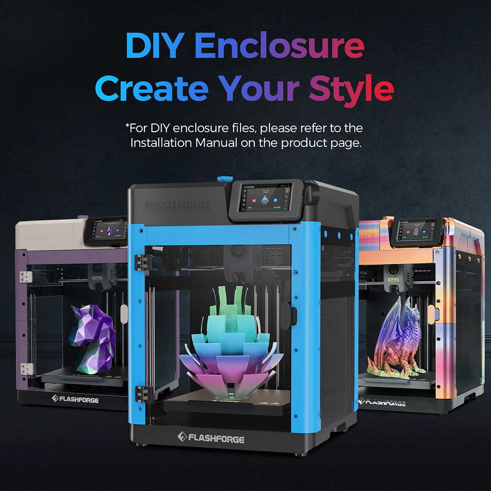 Комплект панели корпуса FLASHF – обзор и цена Enclosure 3D Printer