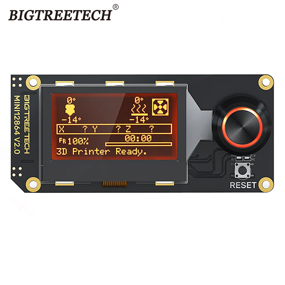 BIGTREETECH MINI 12864 V2.0 ЖК – обзор и цена Skr Mini E3