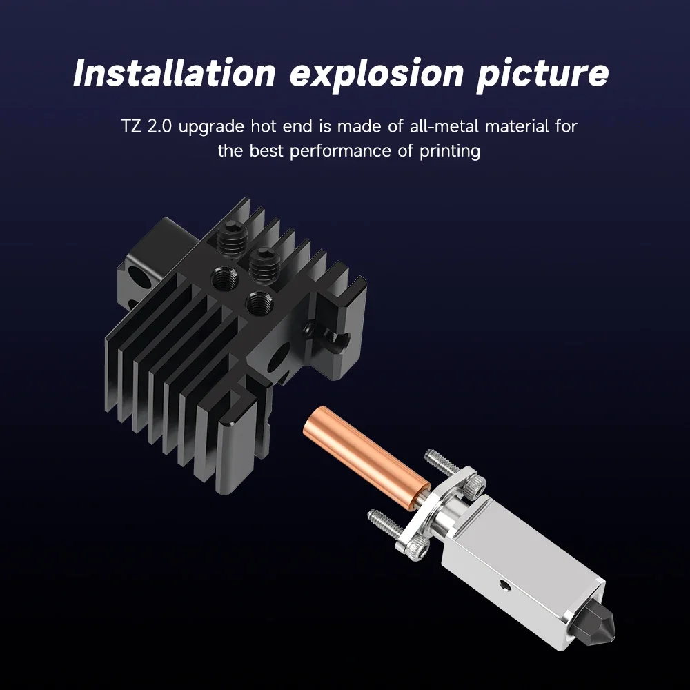 Для Bambu Lab X1C P1P P1S Полн – обзор и цена Hotend 0.4Mm