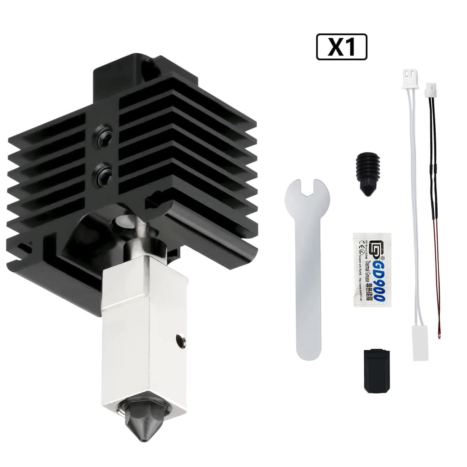 Углеродная сборка Hotend X1 со – обзор и цена Hotend 0.4Mm