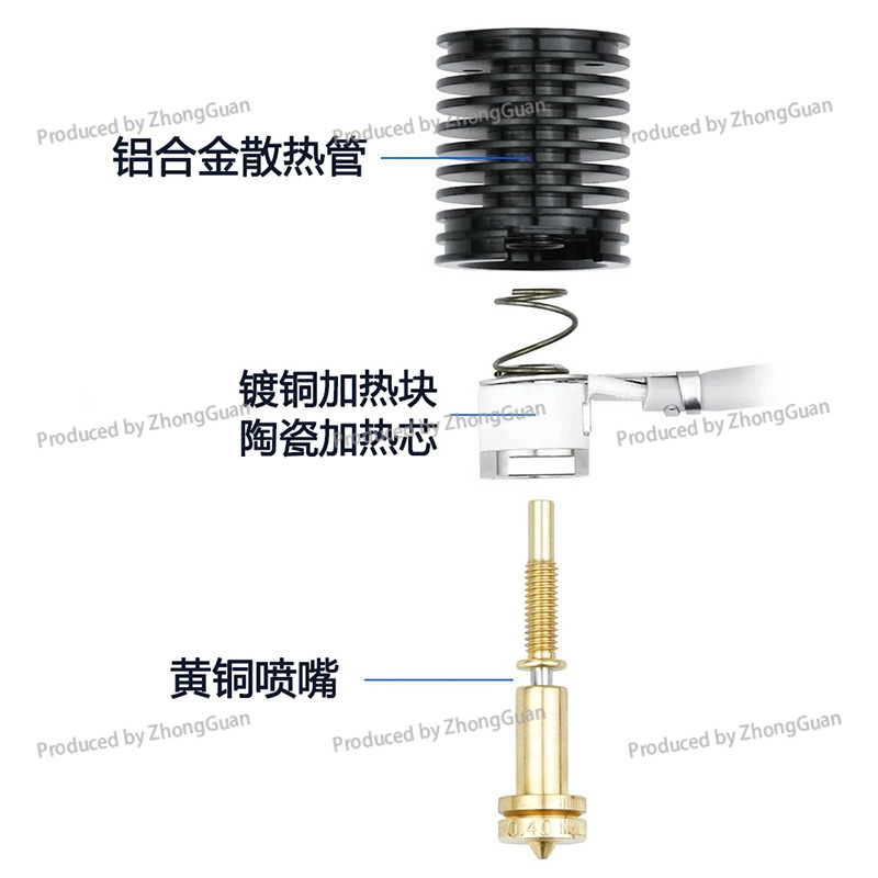 Высокотемпературная керамическ – обзор и цена Printer Nozzle