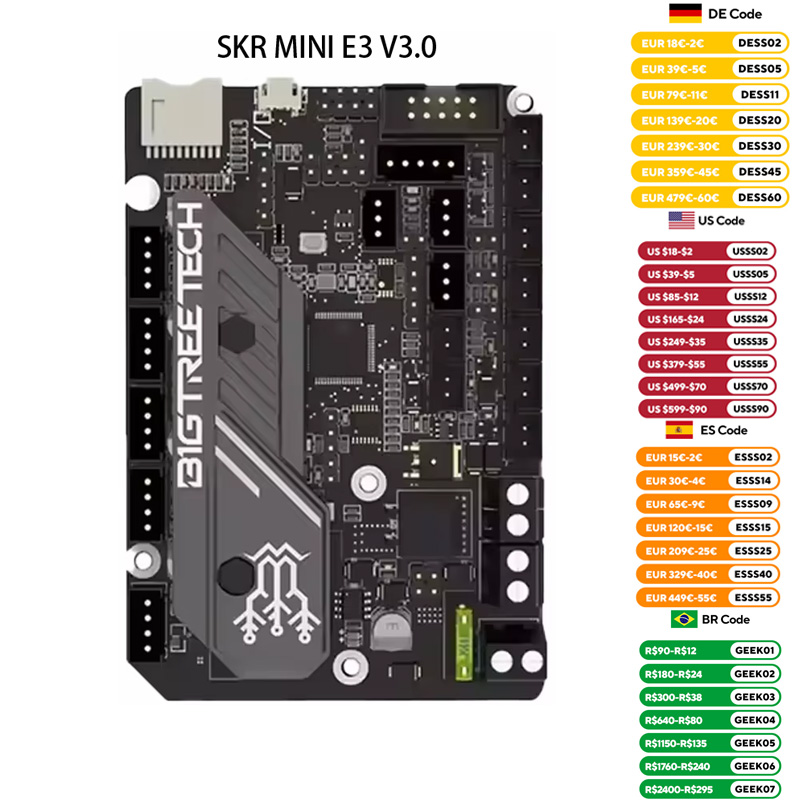 BIGTREETECH SKR MINI E3 V3.0 3 – обзор и цена Btt Skr Mini